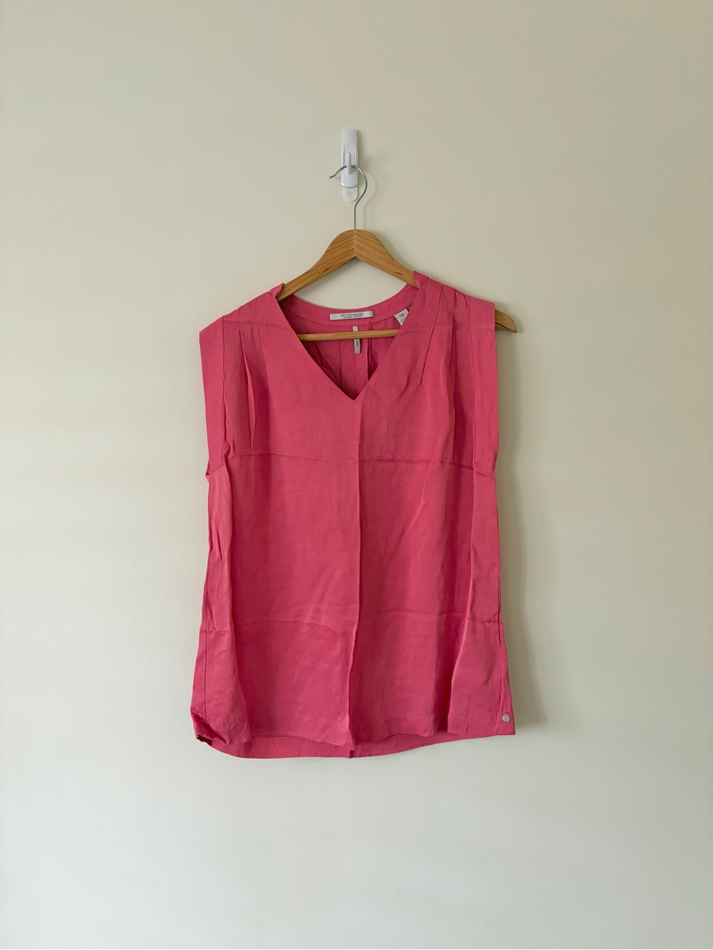 Scotch & Soda Coral Pink V-Neck Sleeveless Camisole